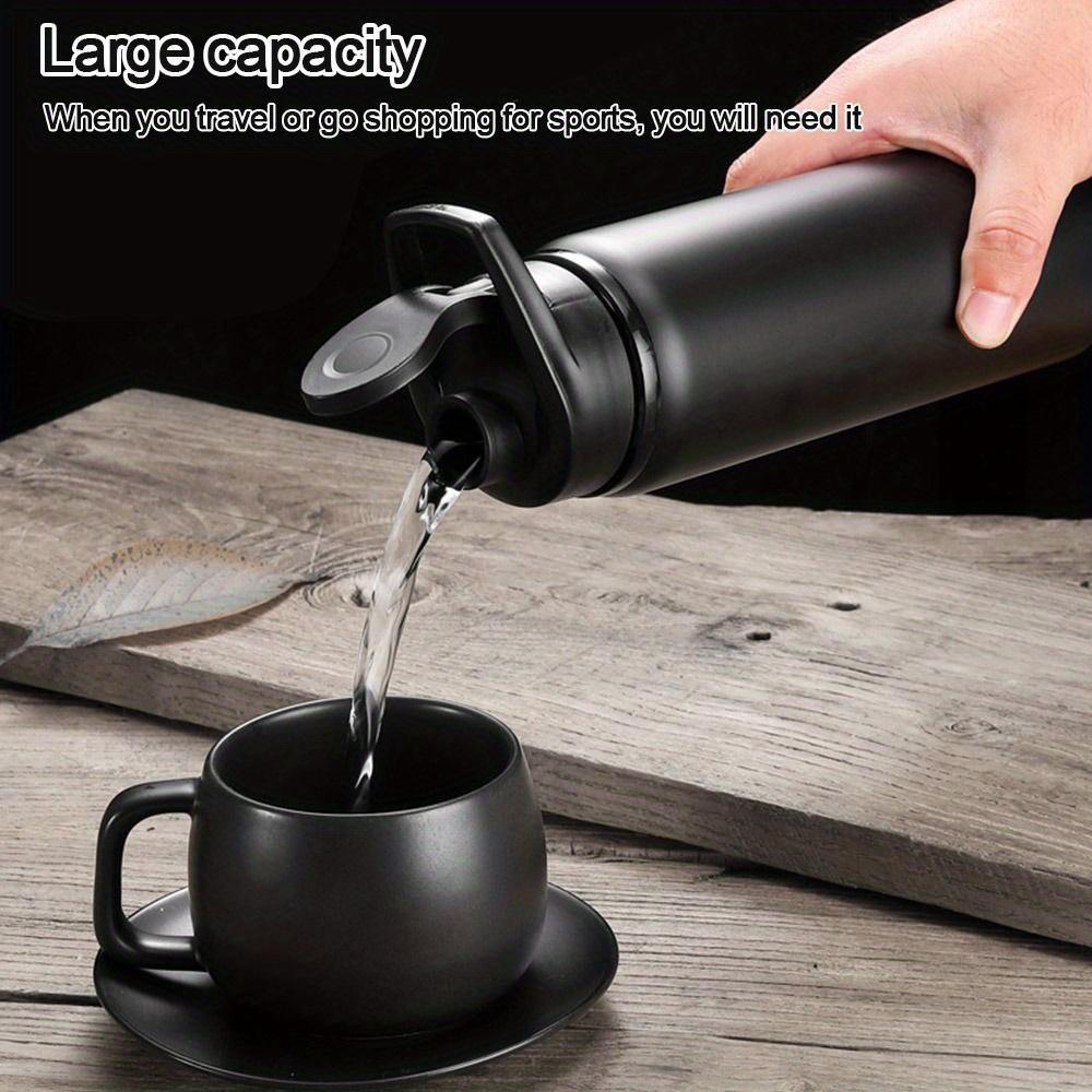 700ML Outdoor Camping Sports Kettle Stainless Steel Thermos Cup Bicycle Kettle Holiday Gift