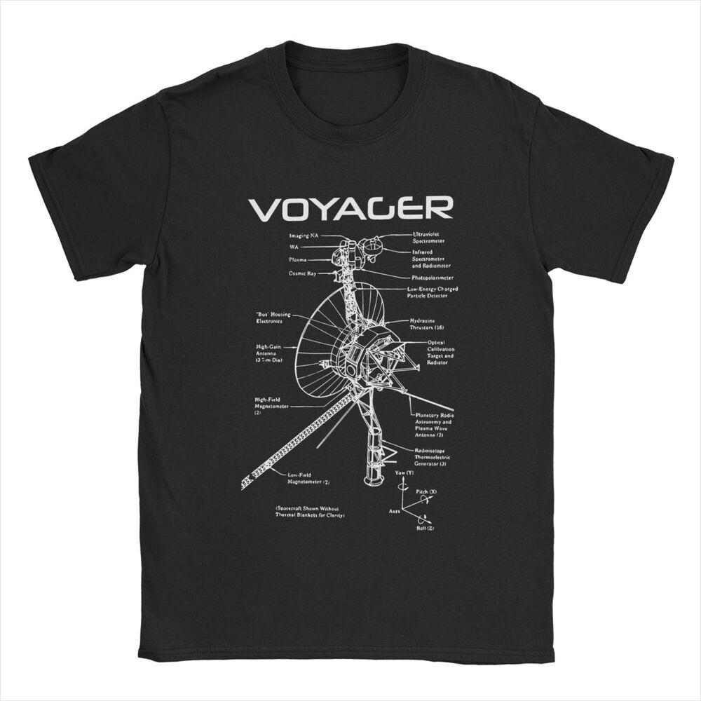 Men Interstellar Wormhole Space Science Fiction T Shirt Pure Cotton Clothing Vintage Short Sleeve Round Neck Tees T-Shirts