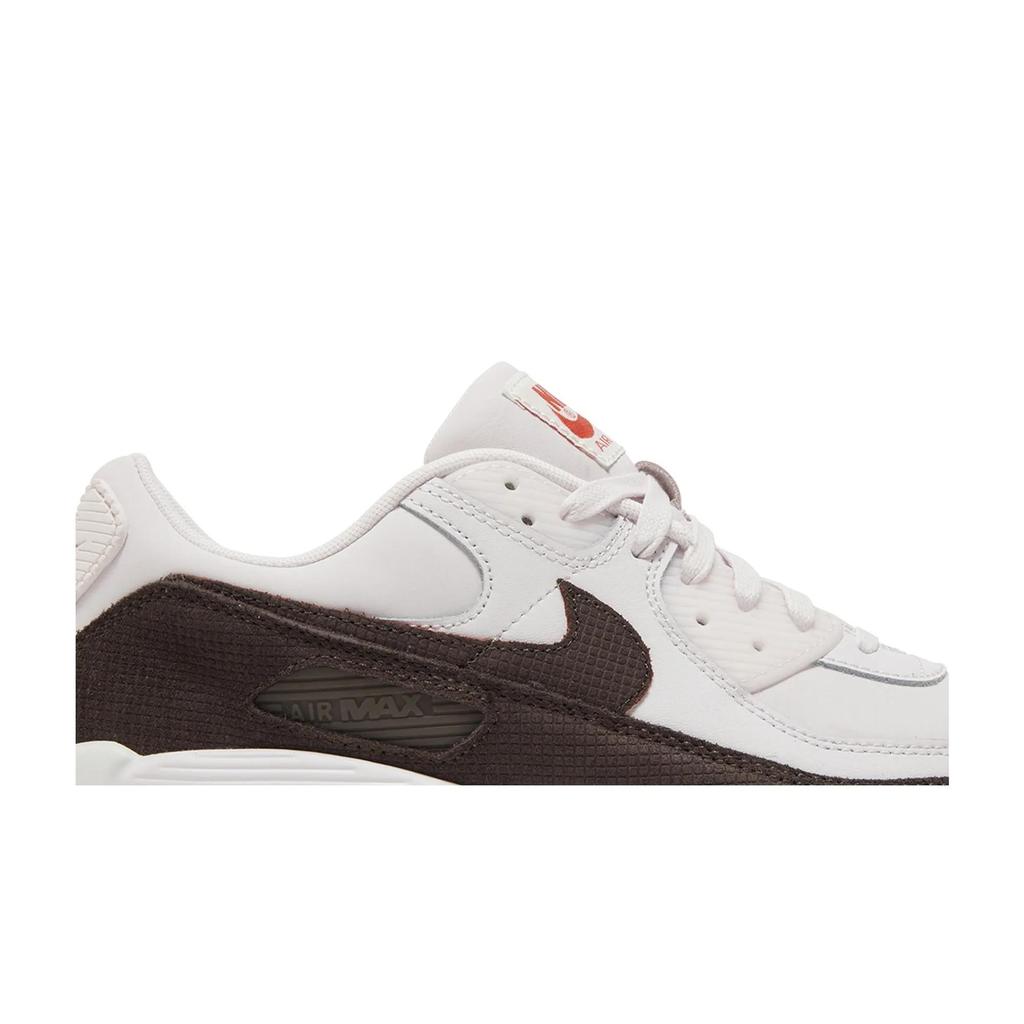 Nike Air Max 90 Leather 'Brown Tile' (Unisex) Pearl Pink / Baroque Brown / Picante Red / Baroque Brown Casual Shoes FD0789 600