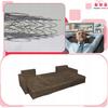 Bella BIG Corner Sofa Bed with Sleeping Function Family Meble Brown