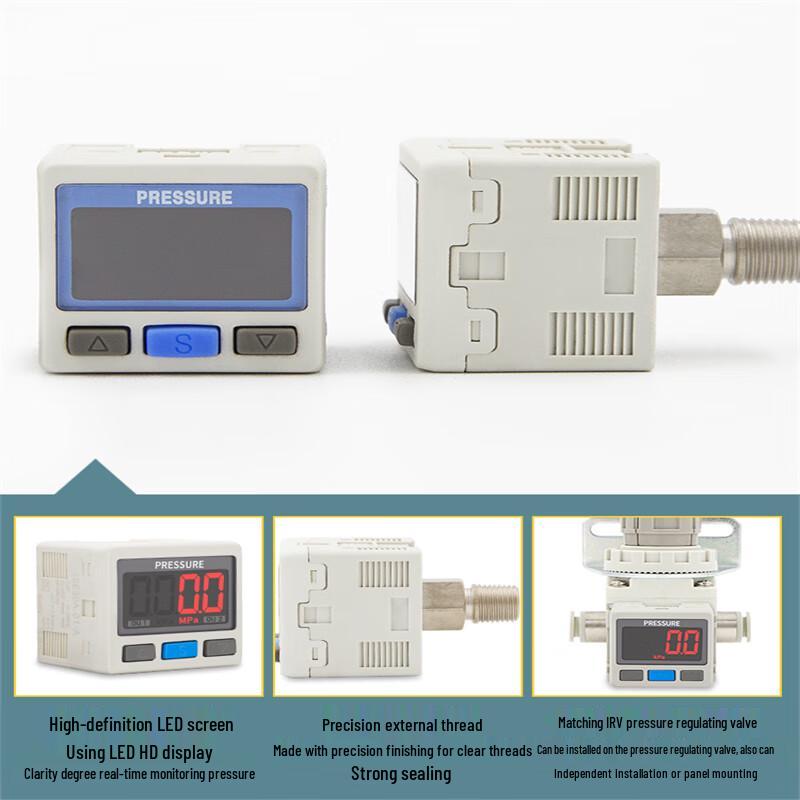 Bairuichuan ZSE30A Digital Pressure/Vacuum Gauge