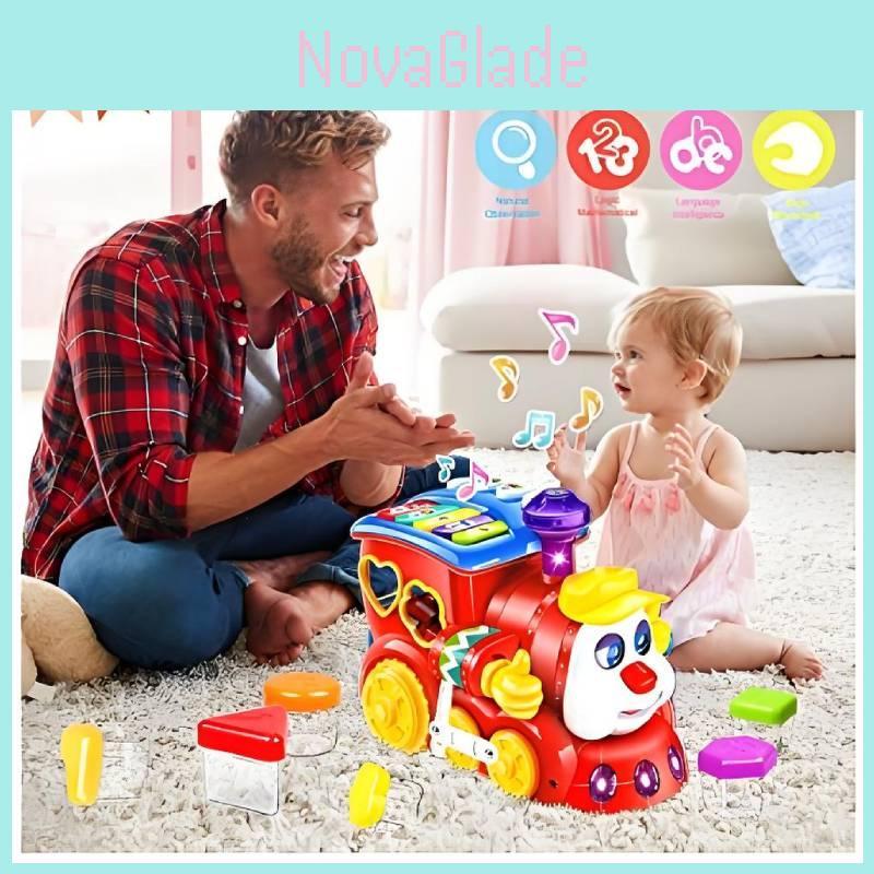 Smart Cartoon Train Educational Interactive Learning Toy For Kids Ages Five To Six With Engaging Fruit Blocks
