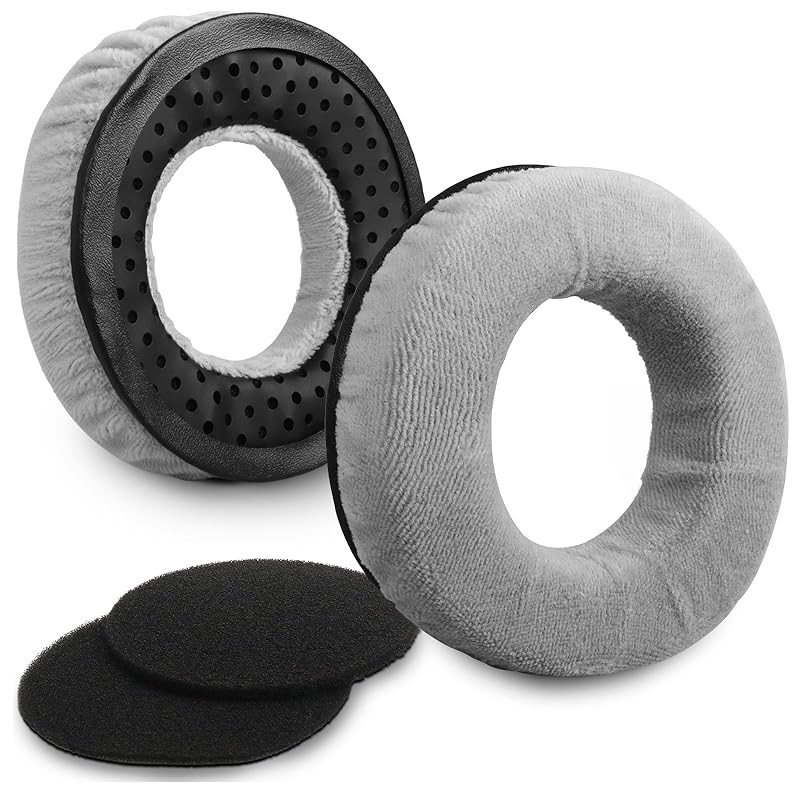 

DT990 DT880 ear pads for replacement ear cushion pad beyerdynamic / DT770 Compatible with PRO headphones (gray)