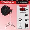 GVM AIO Professional LED Bi-Color Video Light Kit