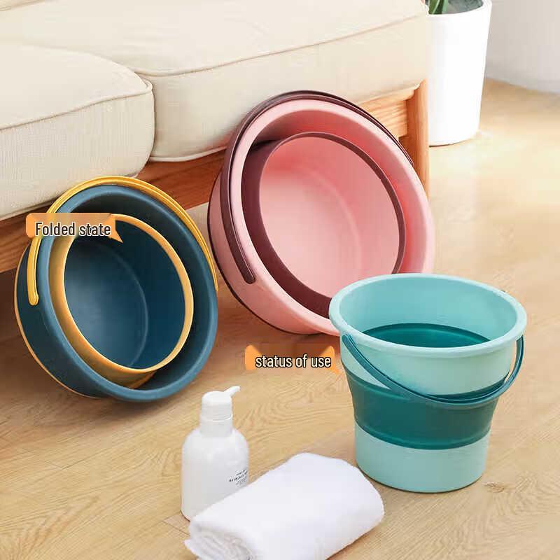 Hui Ling Yang Portable Folding Water Bucket & Basin