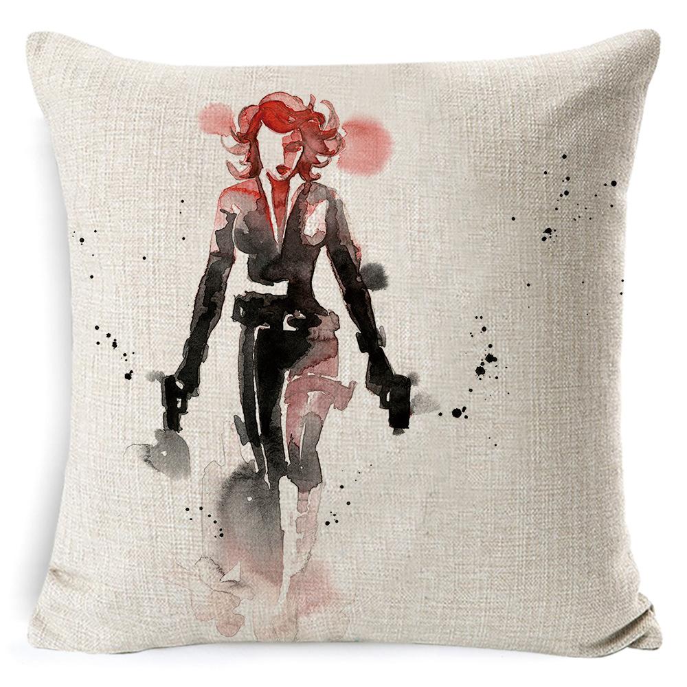 Neue Cartoon Spider-Man Serie Kissenbezug Auto Sofa Quadratisch Cartoon Animation Geschenk Kissen