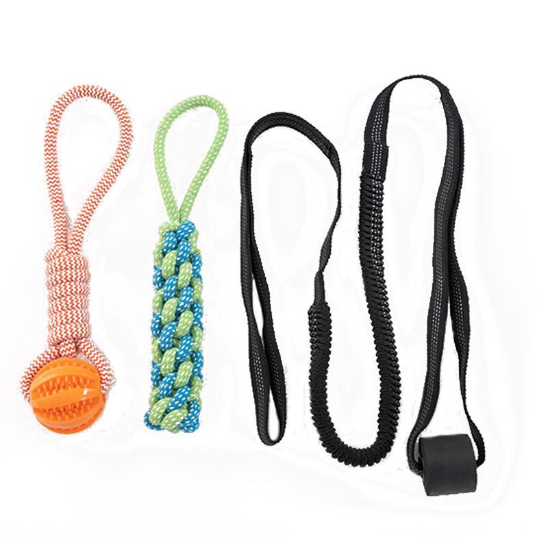 

Interactive Dog Toy Spring Rope Dogs Outdoor and Indoor Hanging Pull Rope Ball Bite Resistant Chew Toys Training Pet Accessories оранжевый