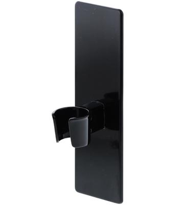 Yamazaki Jitsugyo Magnetic Bathroom Shower Hook Black Approx. W5XD5XH16cm Tower Shower Holder 3806