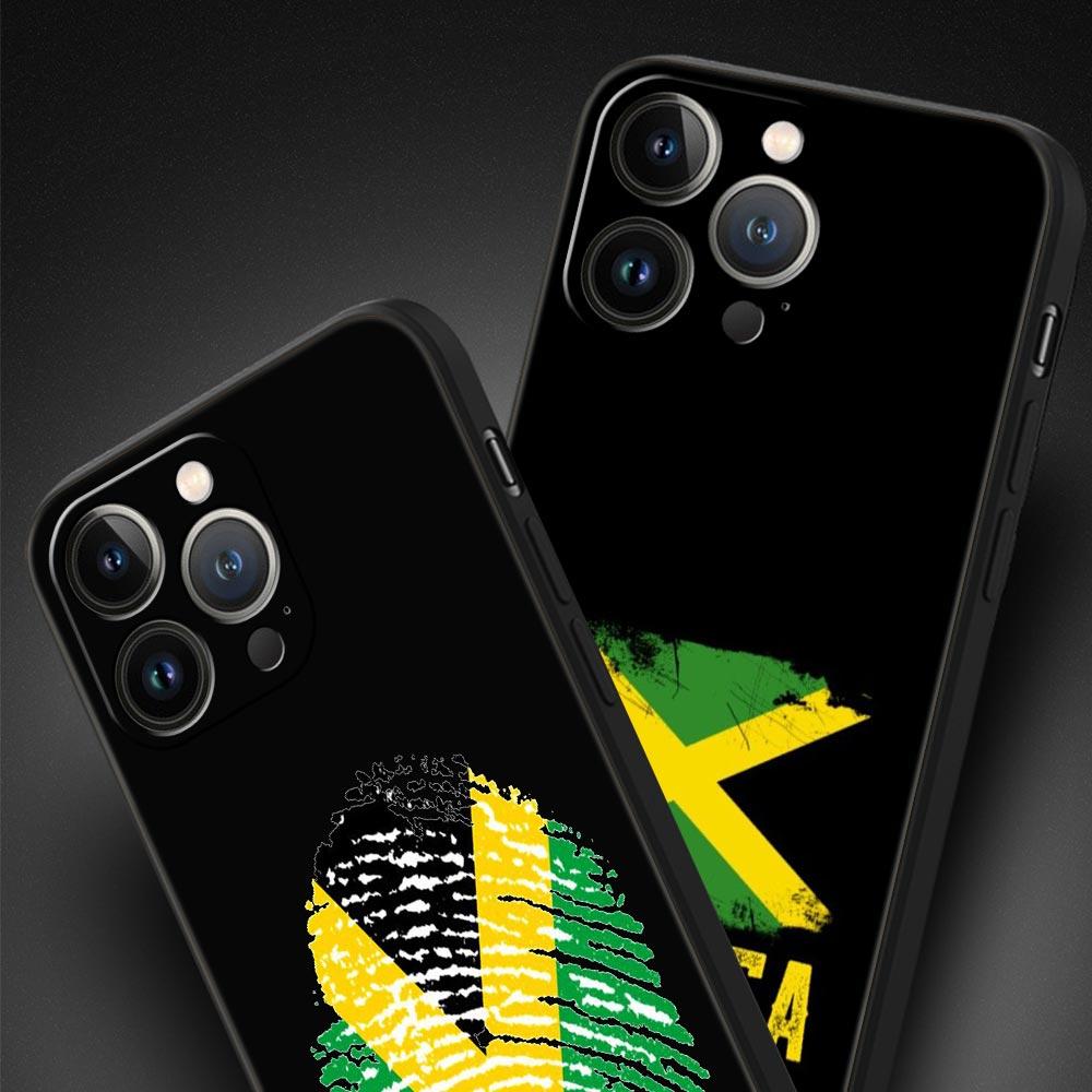 Jamaica National Flag Phone Case For iPhone 16e 15 14 13 12 11 Pro Max XS X XR SE 7 8 Plus Shell iPhone 16 Soft TPU Cover