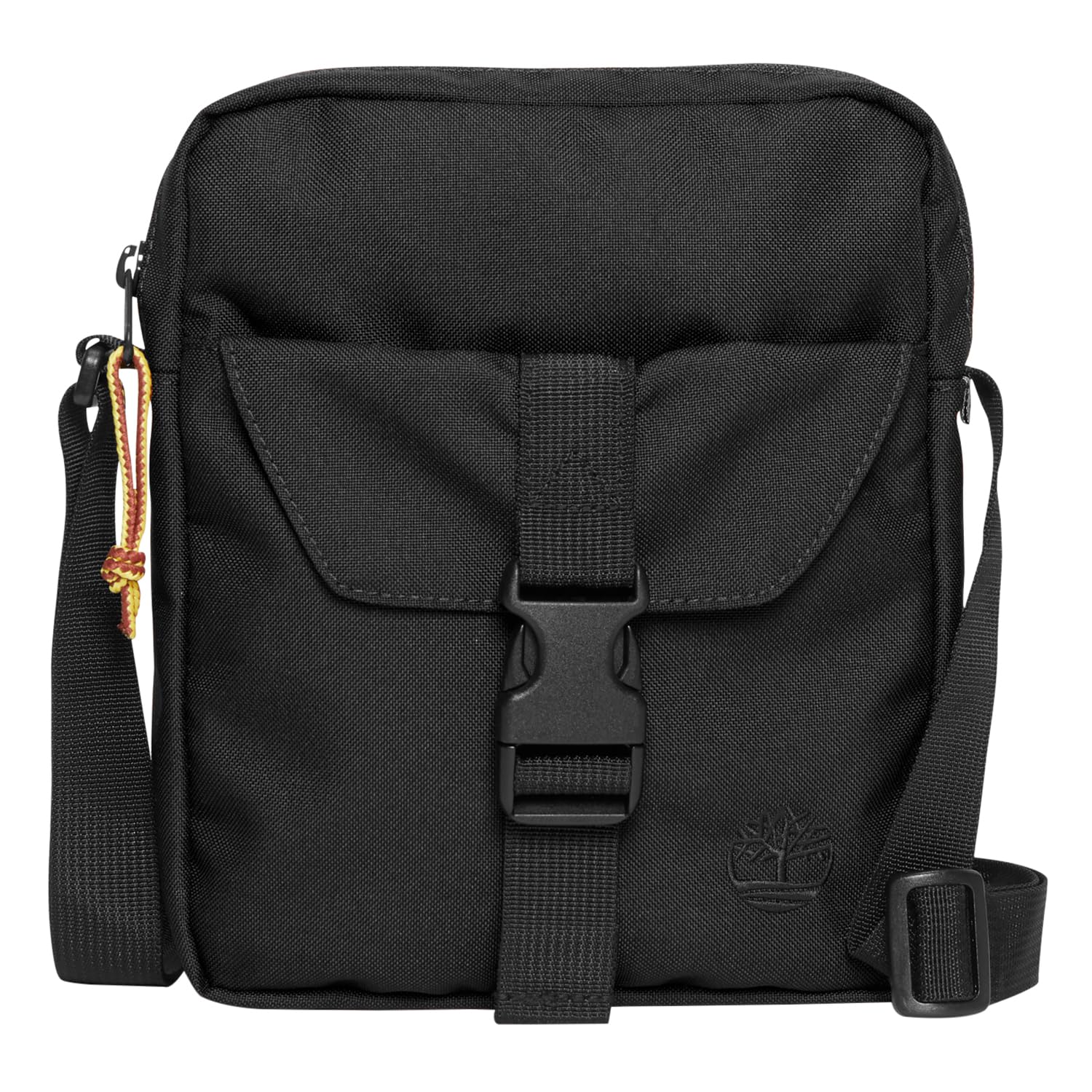 Timberland Heritage Crossbody Black Bag, Unisex, (TB0A6MEN0011) чёрный