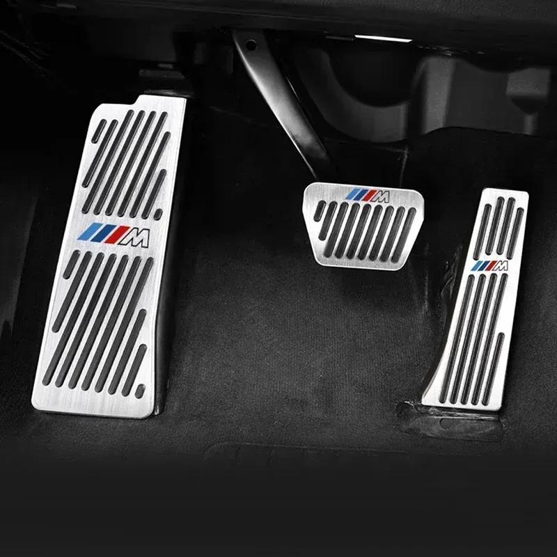 -Car Accessories Foot Rest Fuel Brake Gas Pedal Cover For BMW X1 X2 X3 X4 X5 X6 G20 G22 G23 G30 G01 G02 G08 G06 G05 G07 F10 E70