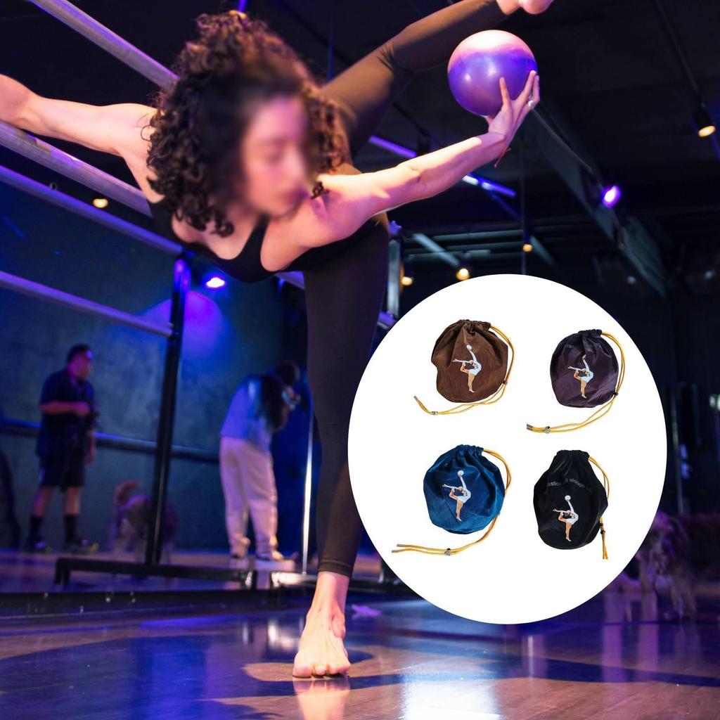Bag for Rhythmic Gymnastics Ball, Portable Carrying Dance Training, Studio And Gym.
