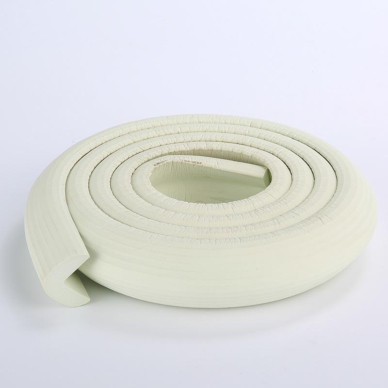 

Расширенная Толстая Полосатая Противоударная Защитная Полоса для Безопасности Детей 35mm Wide * 12mm Thick * 2m Long белый