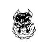 G029 14.4X19CM Car interior stickers Car stickers bulldog car stickers vinyl decal stickers auto parts waterproof sunscreen