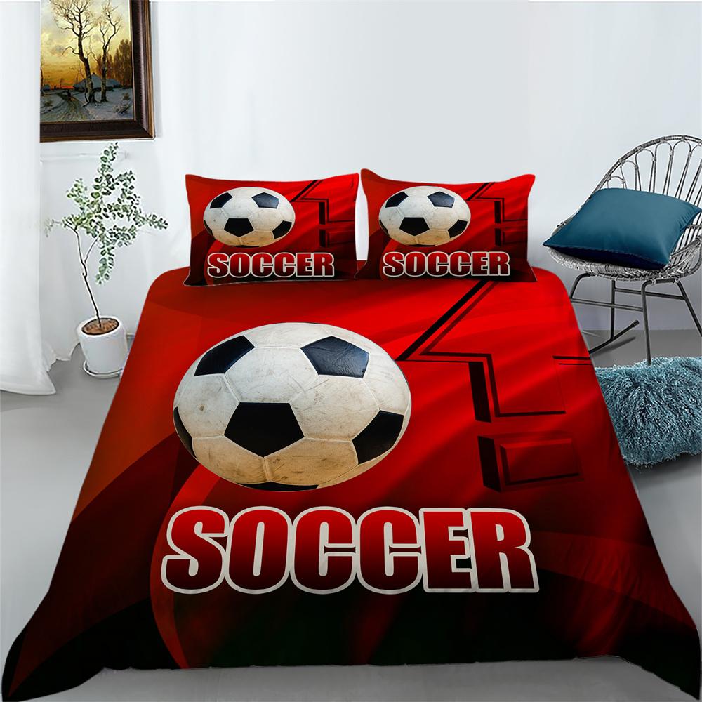 Pościel z nadrukiem w kulki Pokrowiec w pełnym rozmiarze Pościel dla chłopca Projekt Wysokiej klasy poliestrowa, fajna pościel do domu