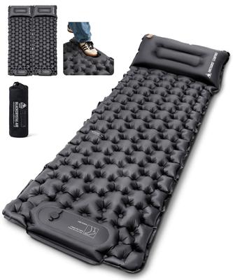OneTigris BLACKCRYSTAL Air Camping Infinite with 196 X 60 X Compact Storage Bag Easy To Solo Family Sleeping In the For Disaster Prevention Mattress,