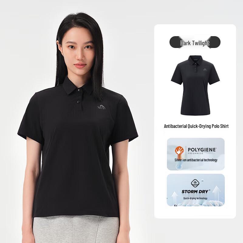 Pelliot Women's Relaxed Fit Sports Polo Shirt