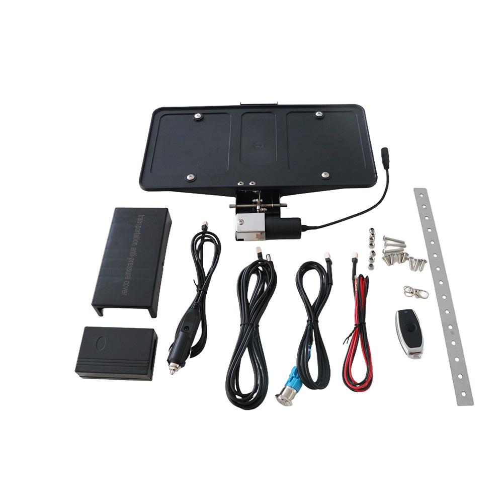 Electric Retractable License Plate Holder for US/Canadian Cars