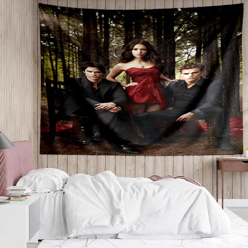 1PC Vampire Movies K-pop Music Group Tapestry Accessories for Bedroom,Livingroom, Dormitory Room Wall Decor Fan Birthday Gifts