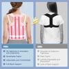 Back Brace Posture Corrector For Women: Shoulder Straightener Adjustable Full Back Support Upper And Lower Back Pain Relief
