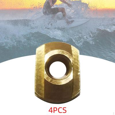 4Pcs M8 Hydrofoil Mounting T Nuts Sliding High Strength Locking Screw Wear Resistant