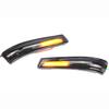 Dynamic Black LED Turn Signal Light Sequential Rearview Mirror For Hyundai Elantra Avante MK5 MD UD 11-15, i30 GD Veloster 11-15