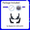 Mudguards Fit for Mazda CX-3 2016 2017 2018  CX3 CX 3 Car Accessories Mudflap Fender Auto Replacement