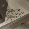 New Pearl Bow Flower Shoe Charms Detachable DIY Shoe Decorations Fashion Shoe Accessories
