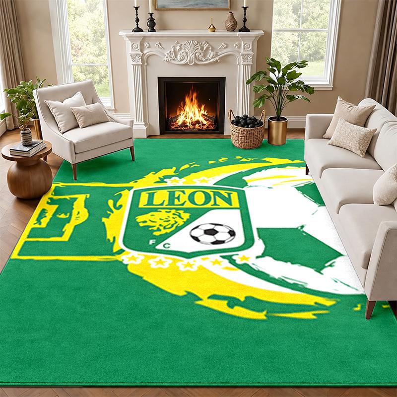 Club Leon Carpet Door Mat for Living Room or Bedroom Protective Mat Under Chair Office Decoration Christmas Gift Birthday Present