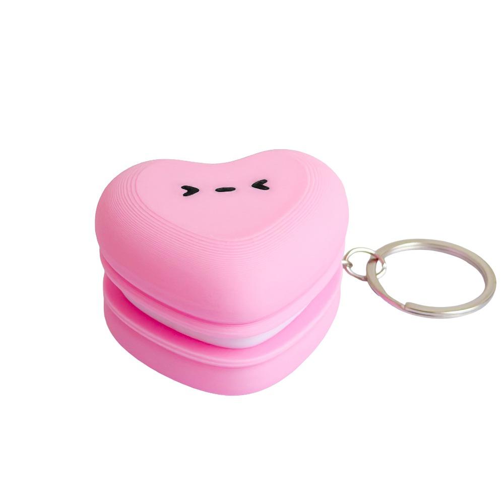 3D Printed Finger Button Pendant Simulation Coffee Calming Keychain  Children Adults