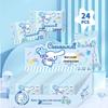 Sanrio Hello Kitty No-Rinse Down Jacket Cleaning Wipes - Stain Removal Adult Portable Wet Wipes, Small Pack