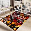 1PC Firefighter Firetruck Non-Slip Floor Carpet Compatible for Office&Living Room&Bedroom&Dining room - Flat- Soft & Pattern, Vibrant Colors-W248