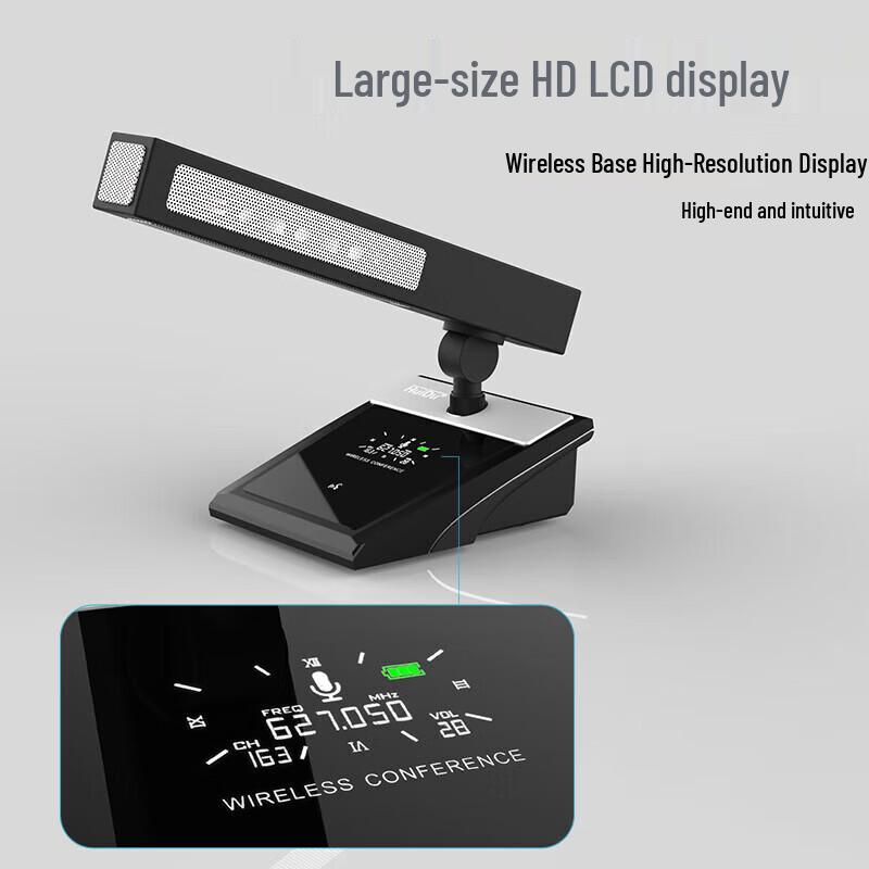HuiDu Professional U-Band 1-to-8 Wireless Microphone System (CN Version)