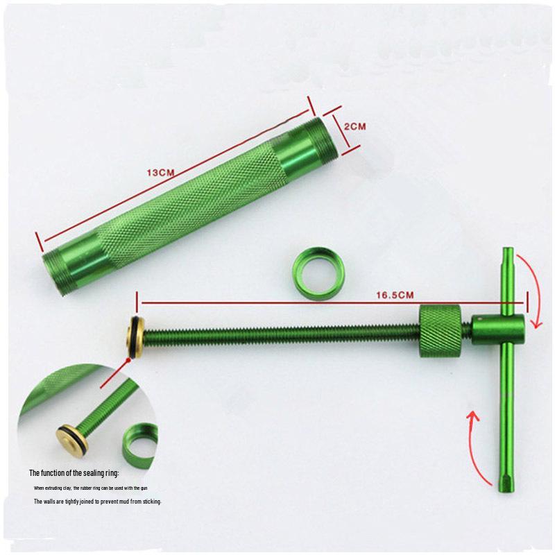 DIY Stainless Steel Clay & Baking Extruder Set - 20 Fancy Shaping Molds