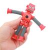 4pcs Plastic Telescopic Toys with Light Telescopic Suction Cup Giraffe Toy Stress Relief Telescopic Giraffe Fidget Toys for Children