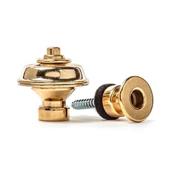 Jim Dunlop Lock Pin SLS1504G GOLD Traditional Gold