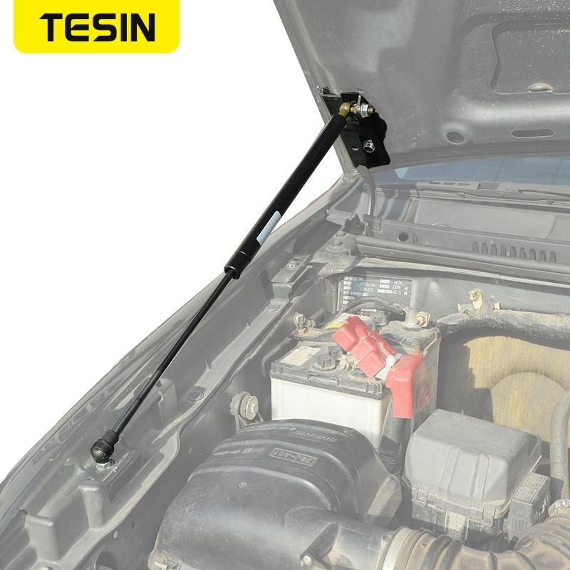 TESIN Car Hood Lift Support Arms Gas Spring Struts Hydraulic Damper Rods Bracket for Suzuki Jimny 2012 2013 2014 2015 2016 2017