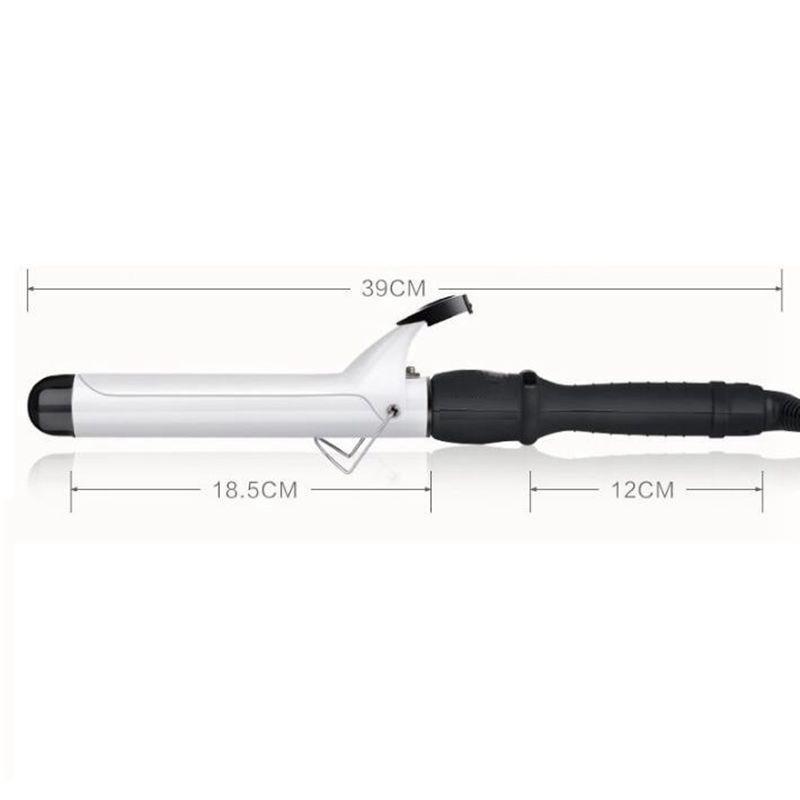 360 Grad Drehbarer Lockenstab Keramik-Ionen LCD Lockeneisen Lockenstab Haarstyling-Werkzeugset