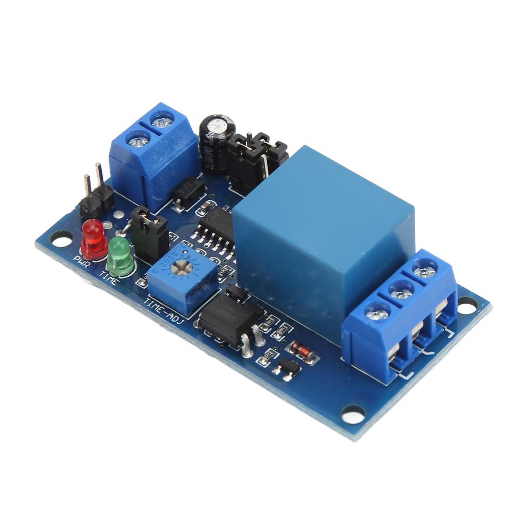 Time Delay Relay Module 5V PCB Timing Vibration Alarm Controller Board for Anti Theft System