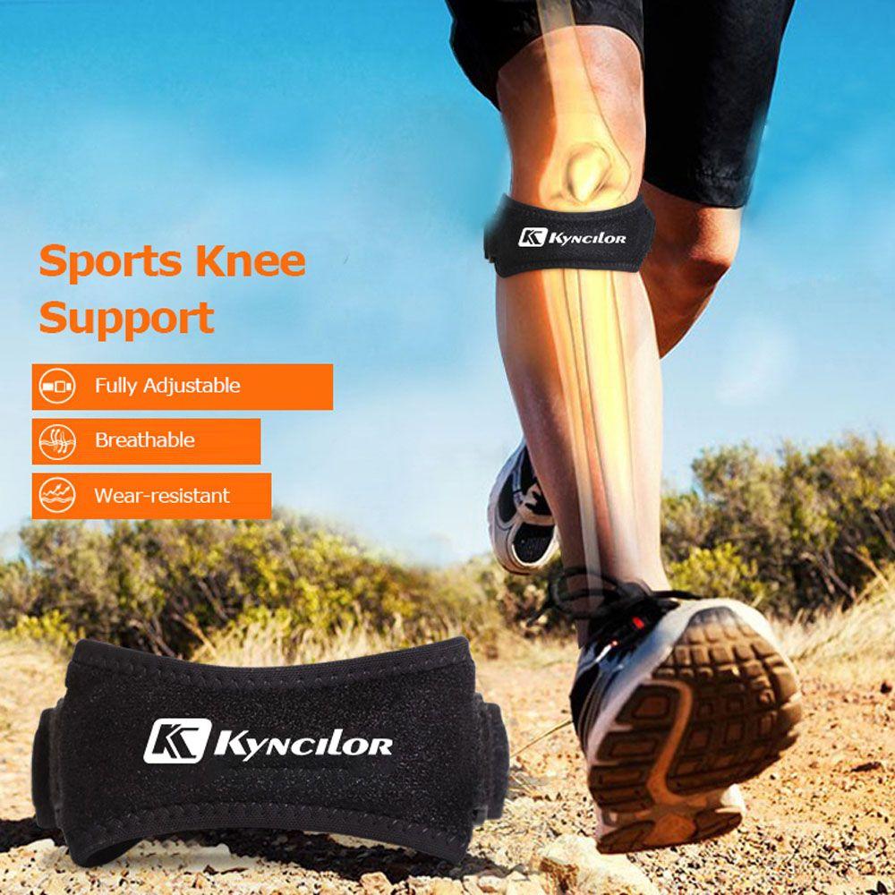 

Коленный ремень надколенника Спортивная безопасность Коленный браслет Защита колена Наколенник Коленный бандаж Коленные наколенники