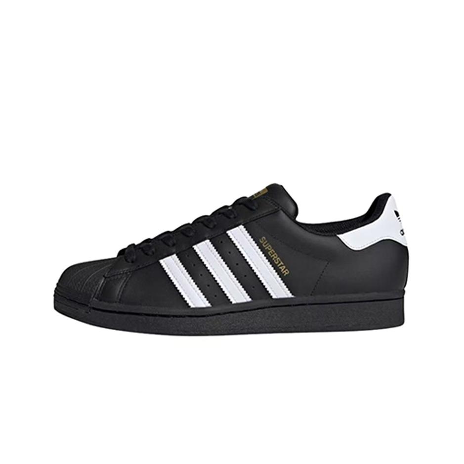 adidas Originály SUPERSTAR Protiskluzové Odolné proti oděru Nízké Skateboardové boty Unisex Černé EG4959(Tým189-)