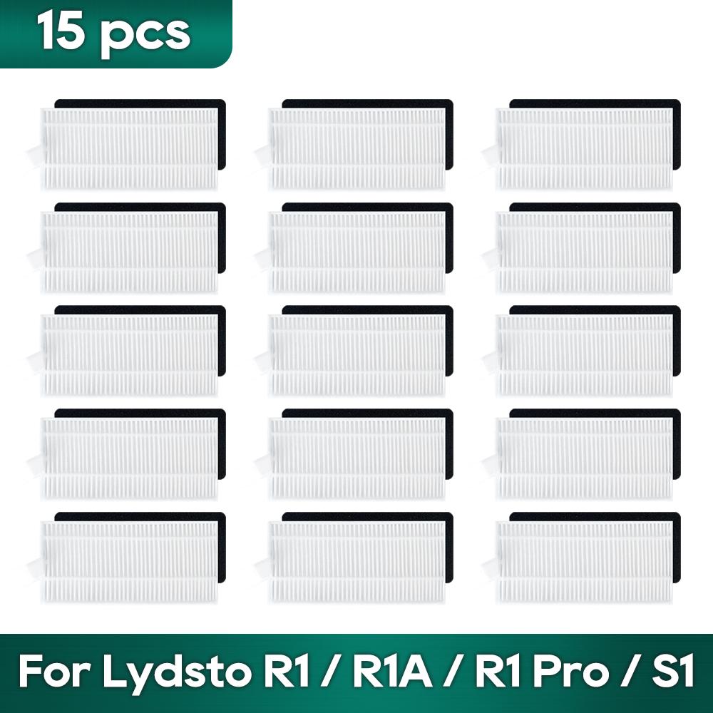 Passend für Xiaomi Lydsto R1 /R1A /R1 Pro /S1 /L1 Ersatzzubehör Ersatzteil Haupt-Seitenbürste Hepa-Filter Mopp Staubbeutel
