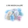 Easter Eggs Light Strings 40 LED Battery Operated Easter String Lights Pastel Lights for Easter Party Indoor Decorations 581