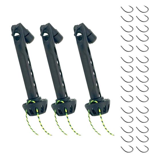 1/2/3Pcs Fly Fishing Magnetic Fly Threader Works with Most Hooks Tippets Small Flies Lightweight Fly Rigging Threading Tools Fly Fishing Accessory