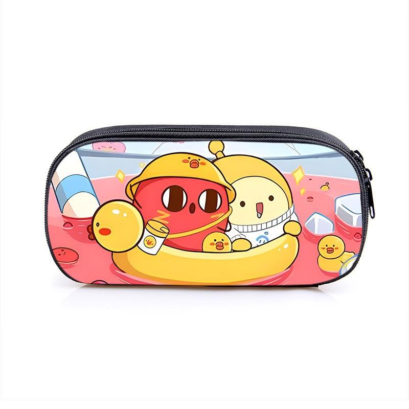 Egg Boy Party Pencil Box Game Culture Surrounding Children Pencil Case Large Capacity Primary School Stationery Box Boys Cute