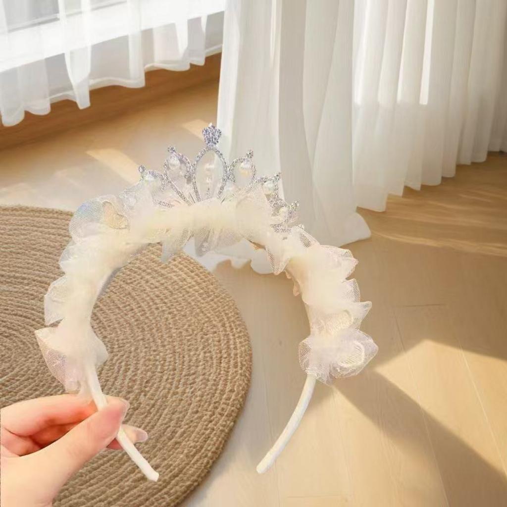 Birthday Rhinestone Crown Headband Princess Hair Accessory Bridal Wedding Crown