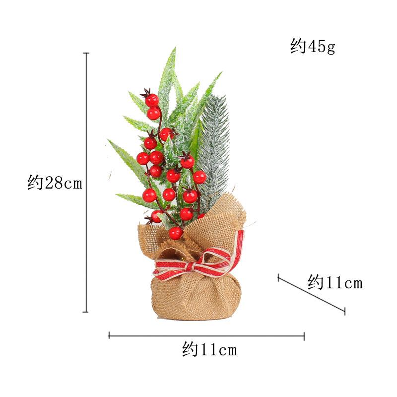 

28CM table mini Christmas tree, Small size Christmas trees gift for kids and friends, desktop christmas tree, New year s tree decoration A