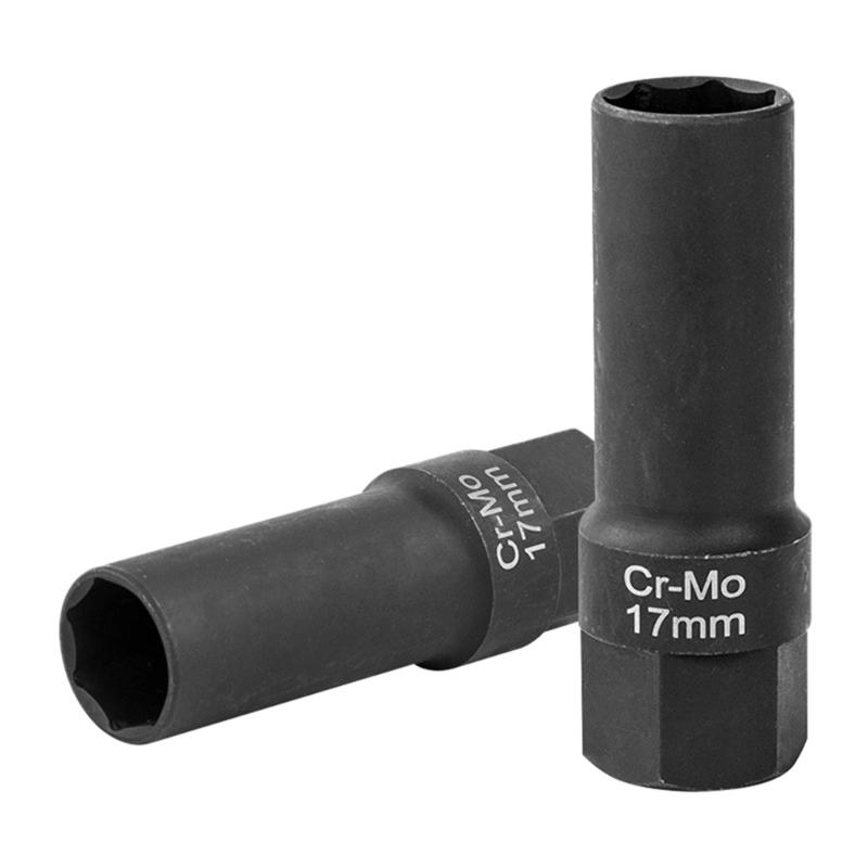 Socket Wrench 7 Angle Sleeve Adapter 1/2in Square Connection Spanner Conveter Ratchet Tool Tire Removal Tool Wrench