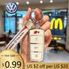 Pentru VOLKSWAGEN VW Husă Suport Carcasă Cheie Mașină Pentru Volkswagen VW CC Passat B6 B7 Passat 3C CC Maogotan R36 B5 B7L Protejează Cheia