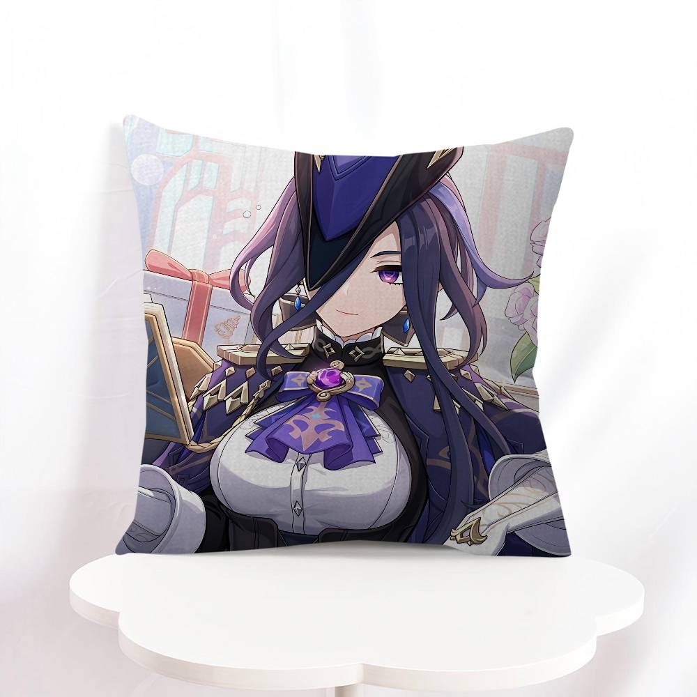 

Clorinde Personalized Pillow Dust Cover Bedroom Kids Party Decoration Pillowcase Birthday Children Gift 16x16Inch